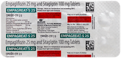 Empagreat S 25 Tablet 10 Empagreat S 25 Tablet 10